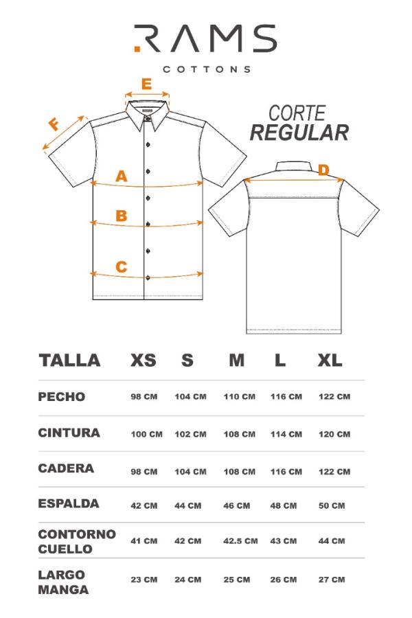 Camisa Tipo Guayabera Hombre Manga Corta Caqui Con Alforzas al Frente